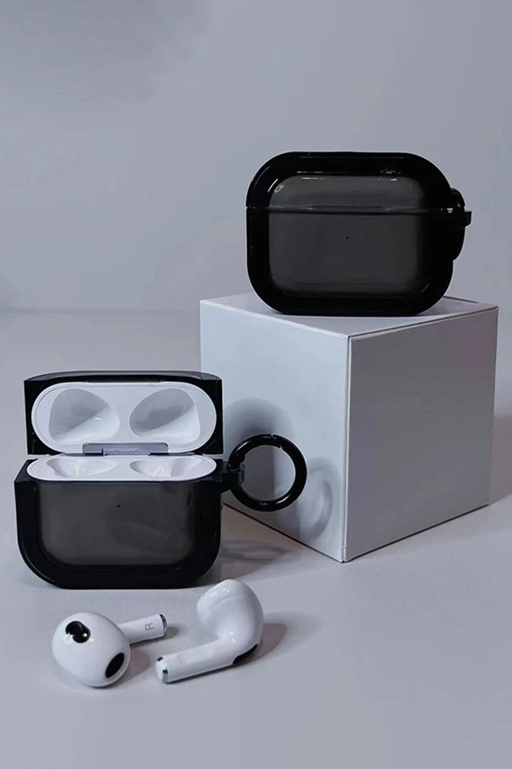 Airpods Pro 2 (2.nesil) Bond Kılıf - Beyaz-(5796)