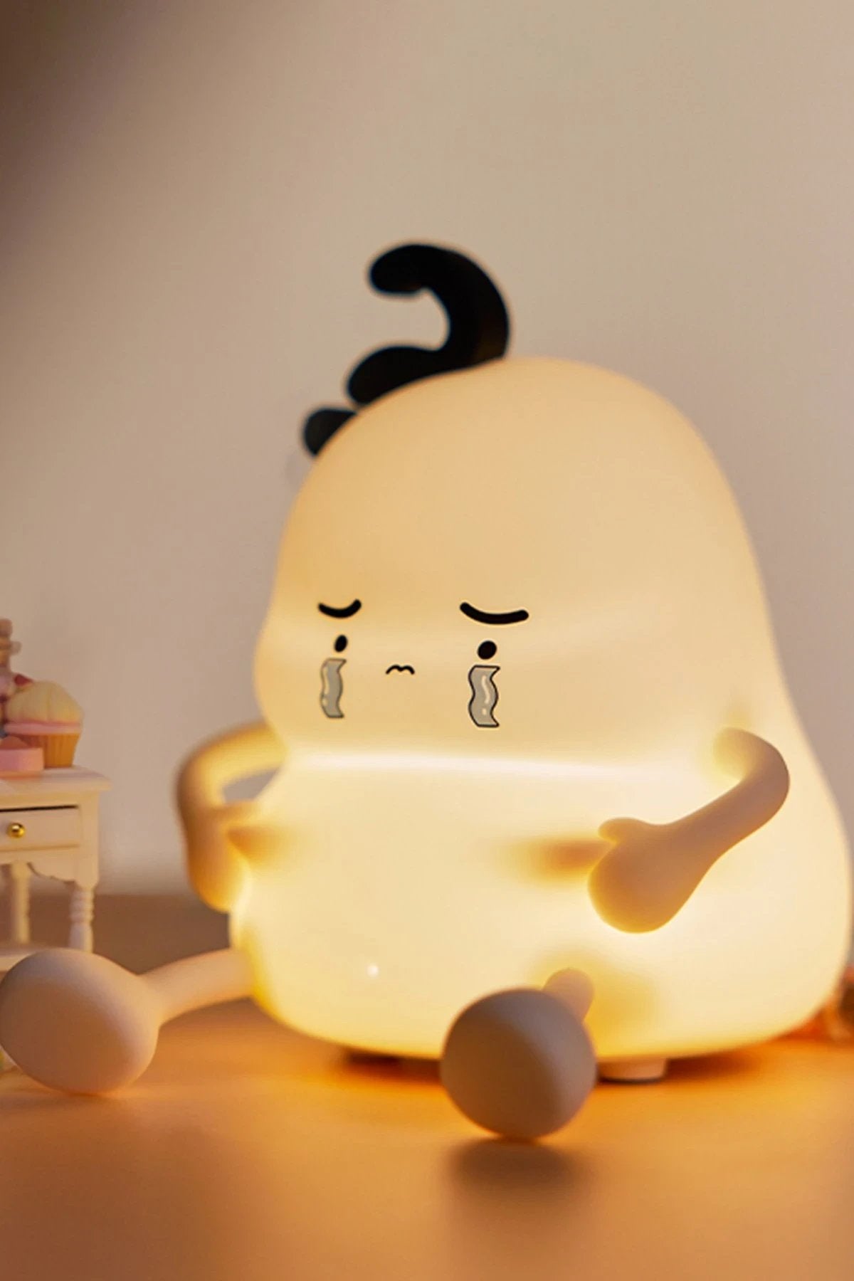 A001 Dekoratif Gece Lambası Üzgün Çocuk-(5796)