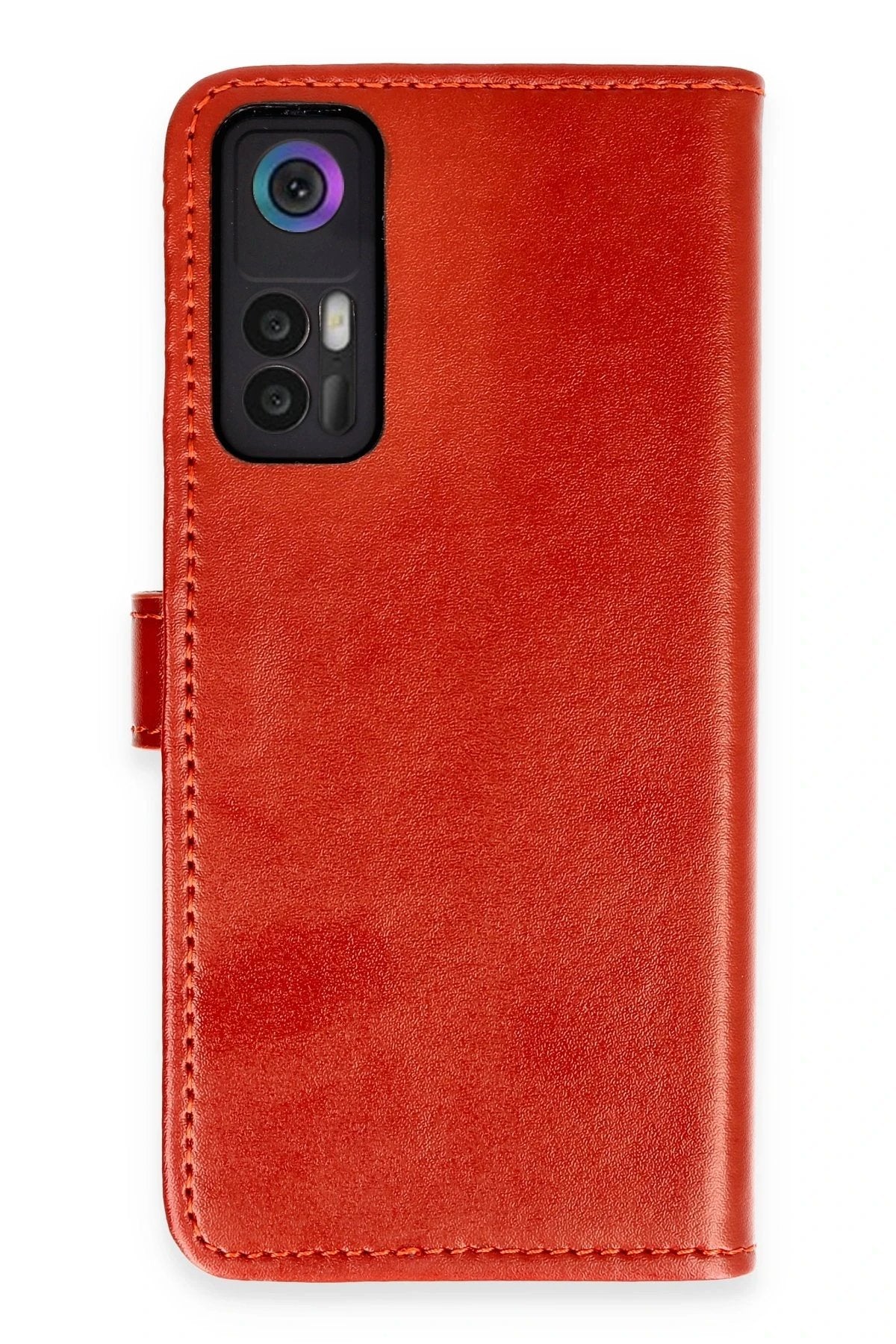 30 Kılıf Trend S Plus Kapaklı Kılıf - Kırmızı-(5796)