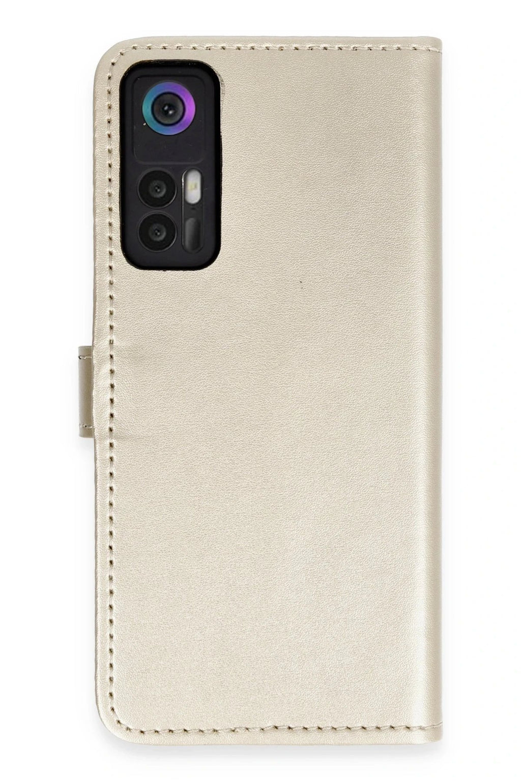 30 Kılıf Trend S Plus Kapaklı Kılıf - Gold-(5796)