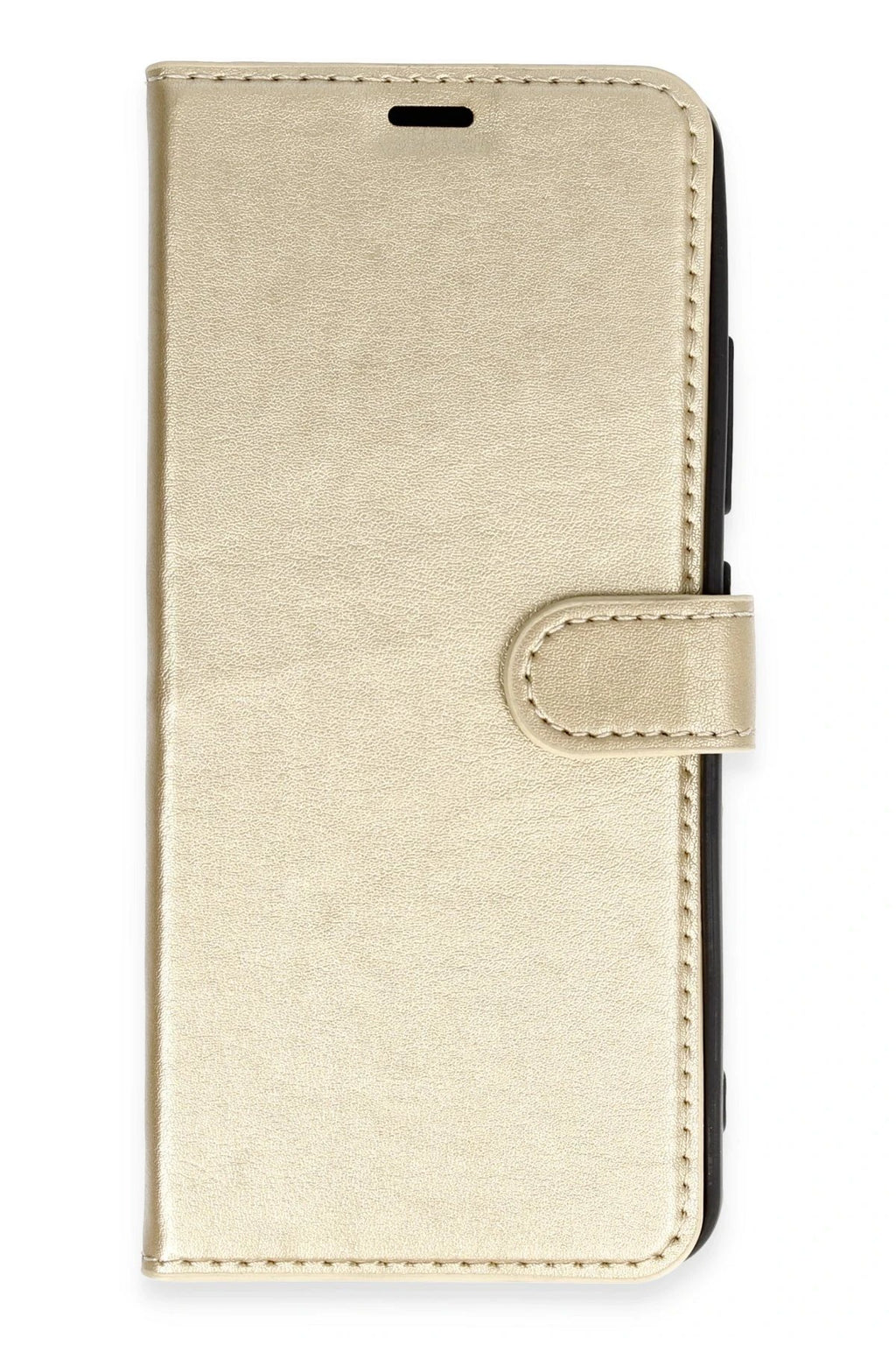 30 Kılıf Trend S Plus Kapaklı Kılıf - Gold-(5796)