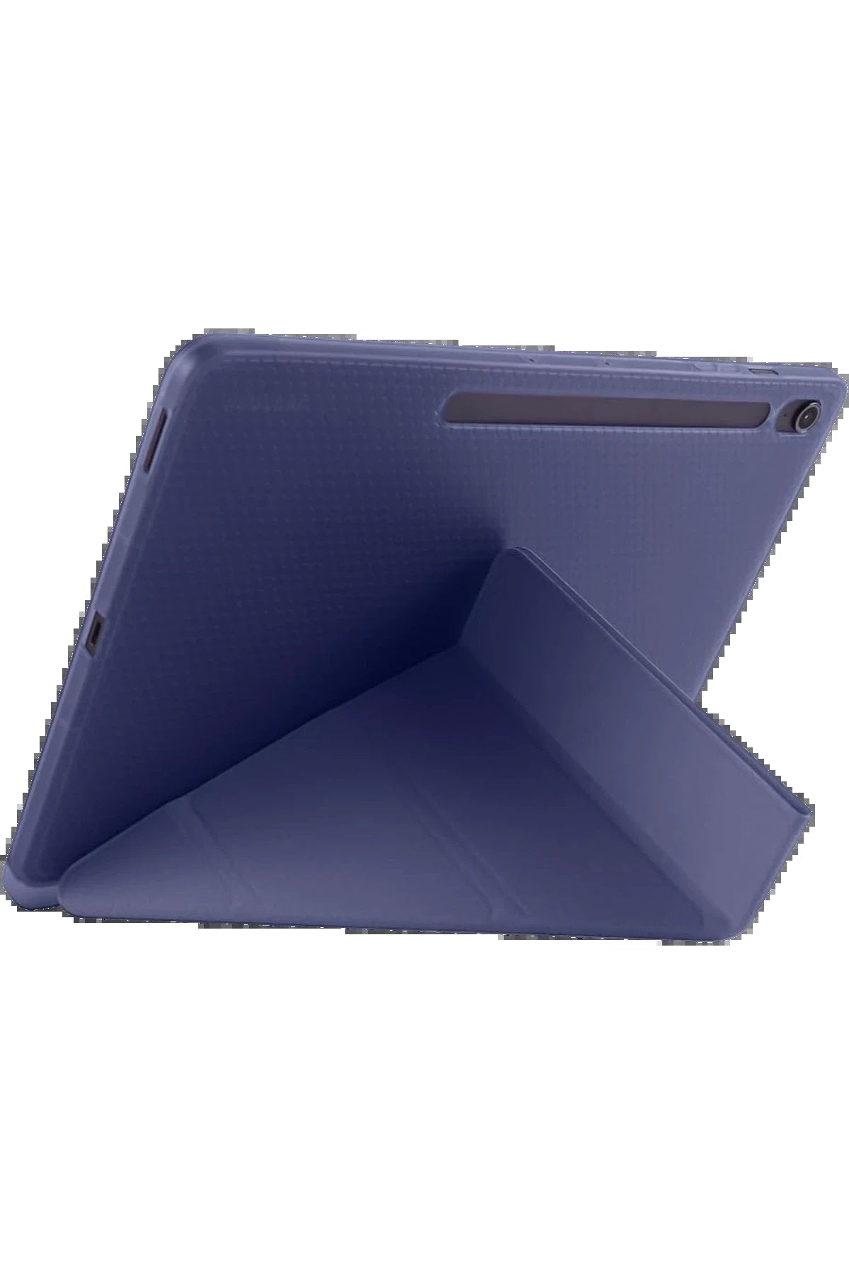 iPad Pro 11 (2024) Kılıf Kalemlikli Hugo Tablet Kılıfı - Lacivert-(5796)