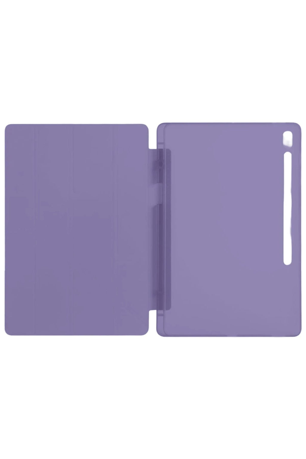 iPad Pro 11 (2024) Kılıf Kalemlikli Hugo Tablet Kılıfı - Mor-(5796)