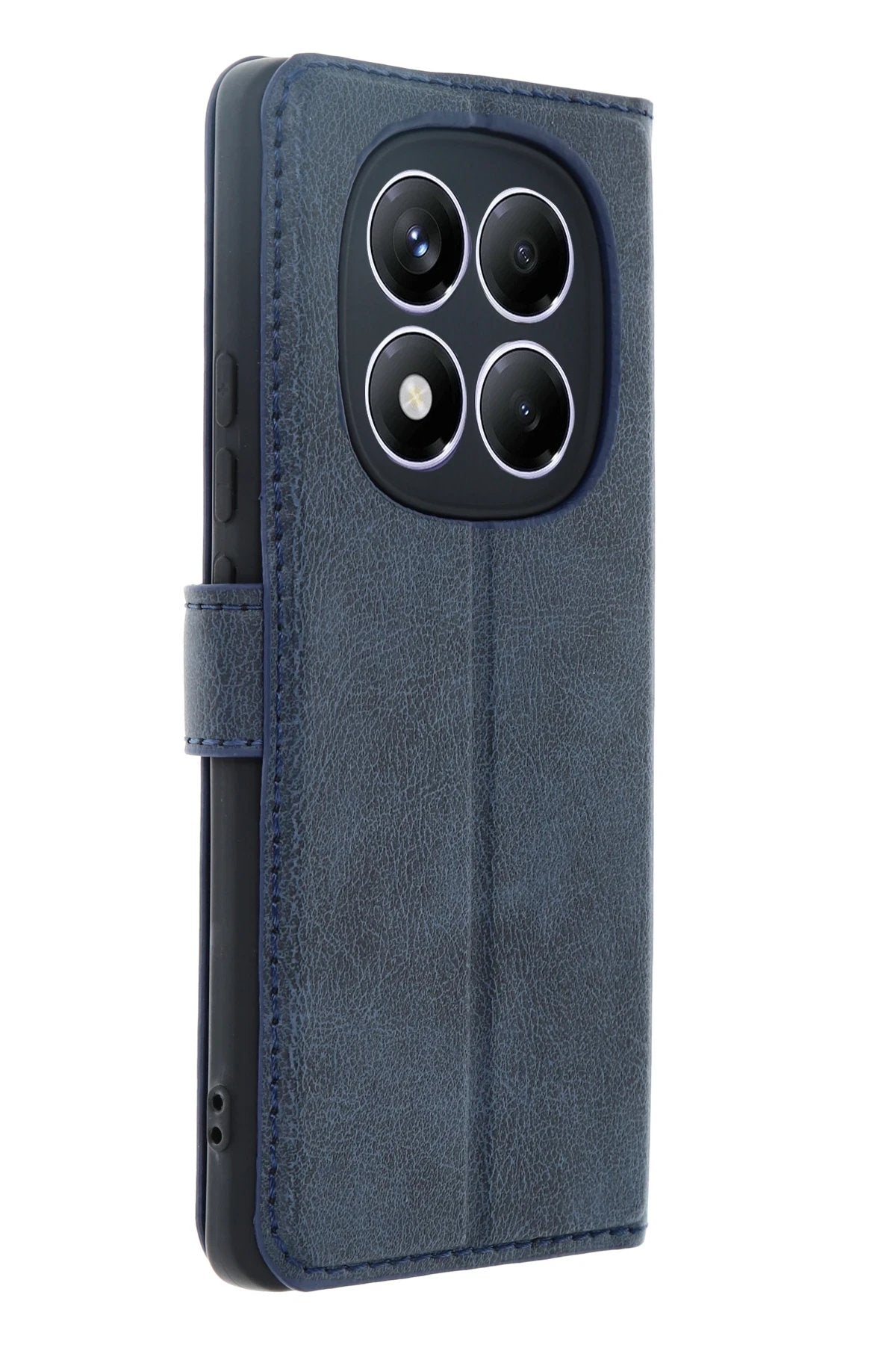 Xiaomi Redmi Note 14 Pro 4G Kılıf Trend S Plus Kapaklı Kılıf - Lacivert-(5796)