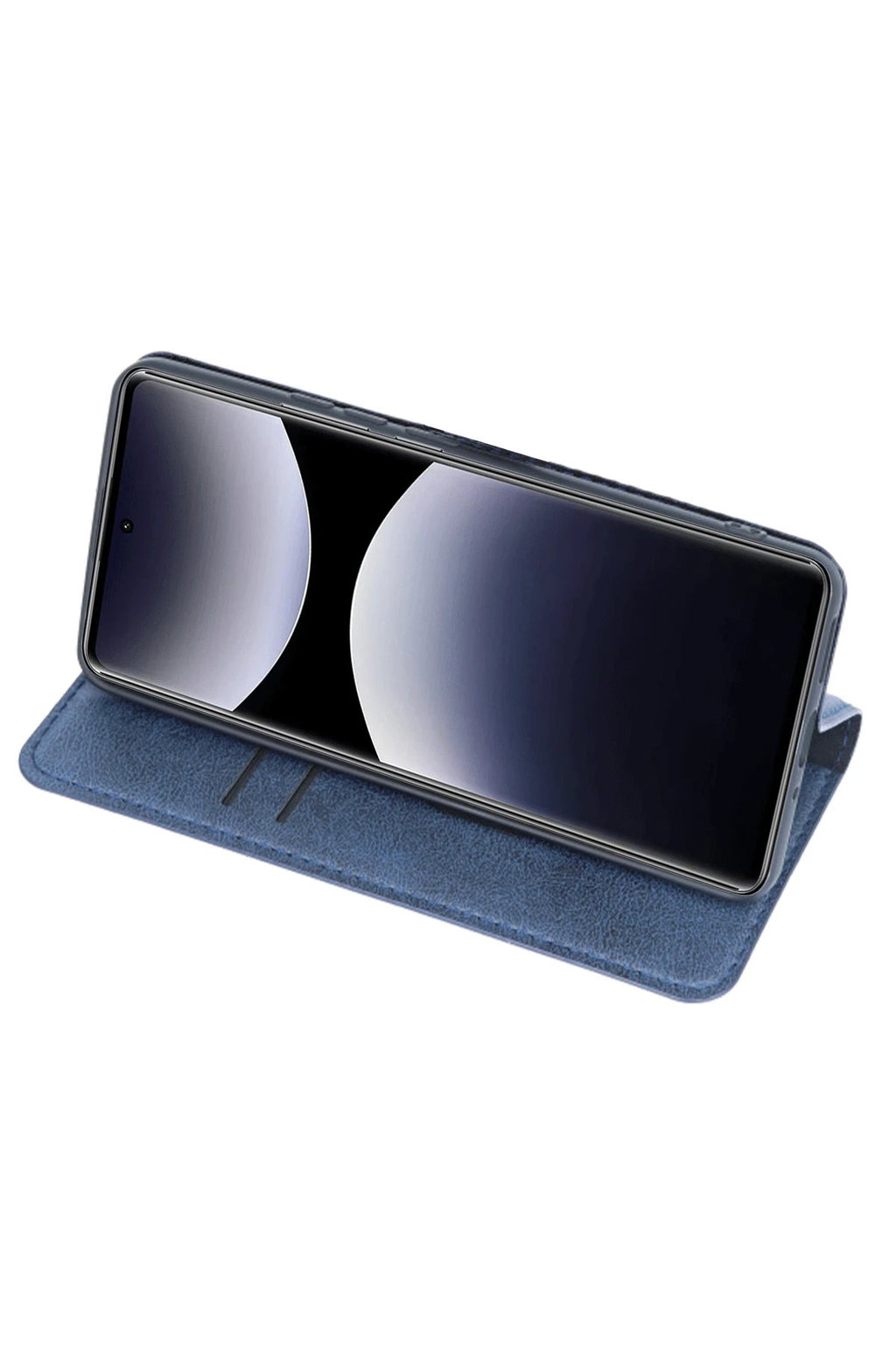 Xiaomi Redmi Note 14 4G Kılıf Trend S Plus Kapaklı Kılıf - Kırmızı-(5796)