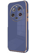 Xiaomi Mi 14 Ultra Kılıf Volet Silikon - Mavi-(5796)