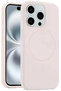 iPhone 15 Pro Max Kılıf Jully Magsafe Kapak - Pembe-(5796)