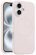 iPhone 16 Kılıf Jully Magsafe Kapak - Pembe-(5796)
