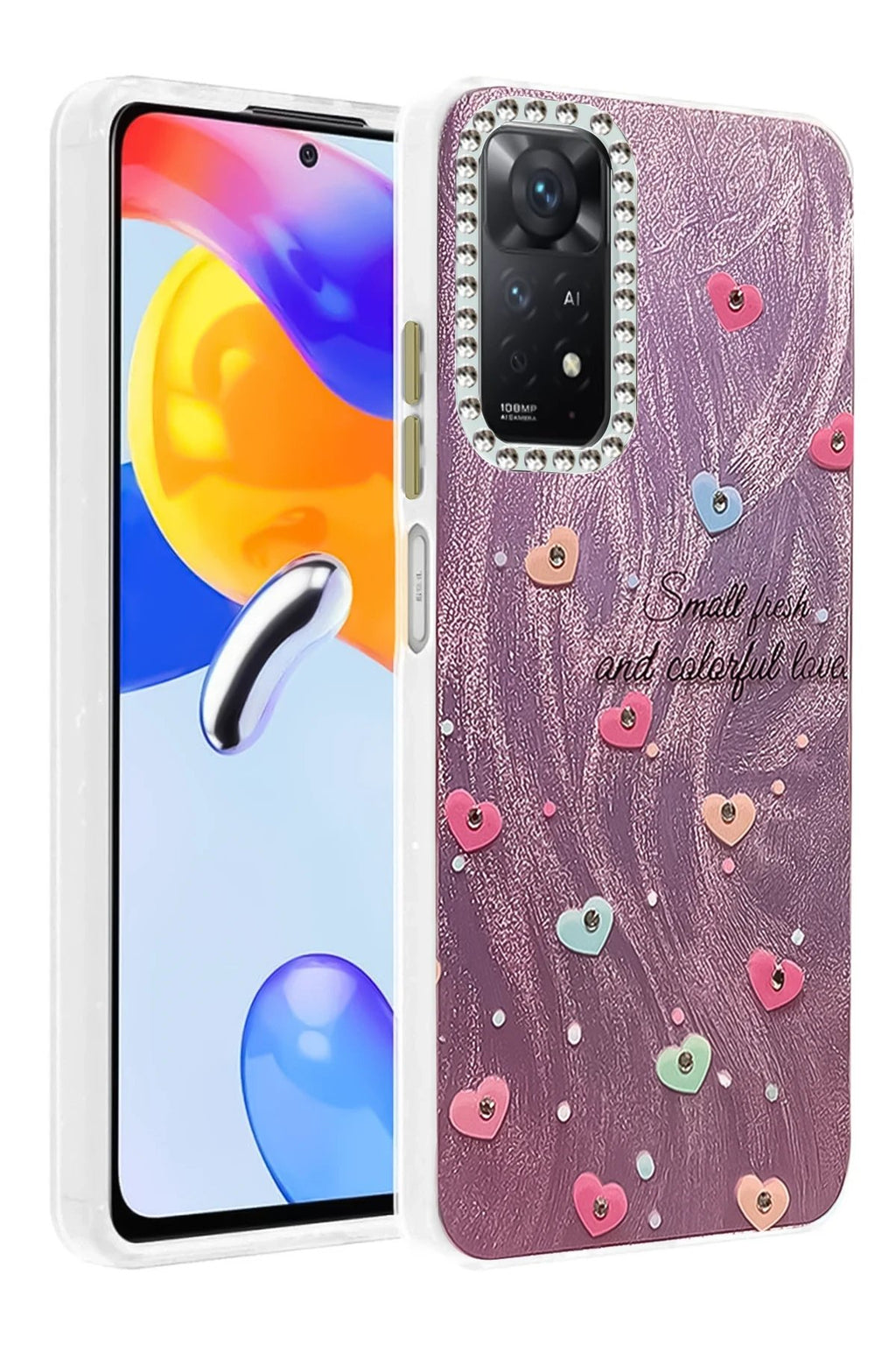 Xiaomi Redmi Note 12 Pro 4G Kılıf Blade Aynalı Desenli Kapak - Desen 8-(5796)