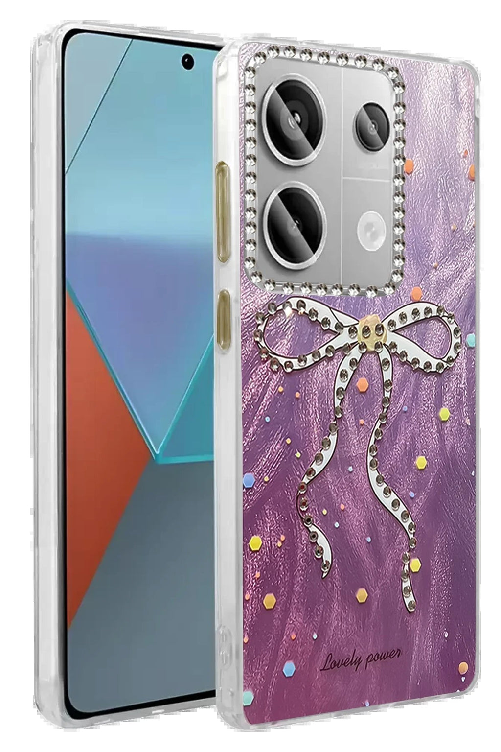 Xiaomi Redmi Note 13 Pro 4G Kılıf Blade Aynalı Desenli Kapak - Desen 1-(5796)