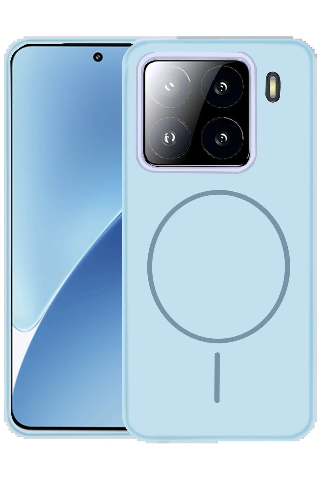 Xiaomi Mi 15 Kılıf Jully Magsafe Kapak - Mavi-(5796)