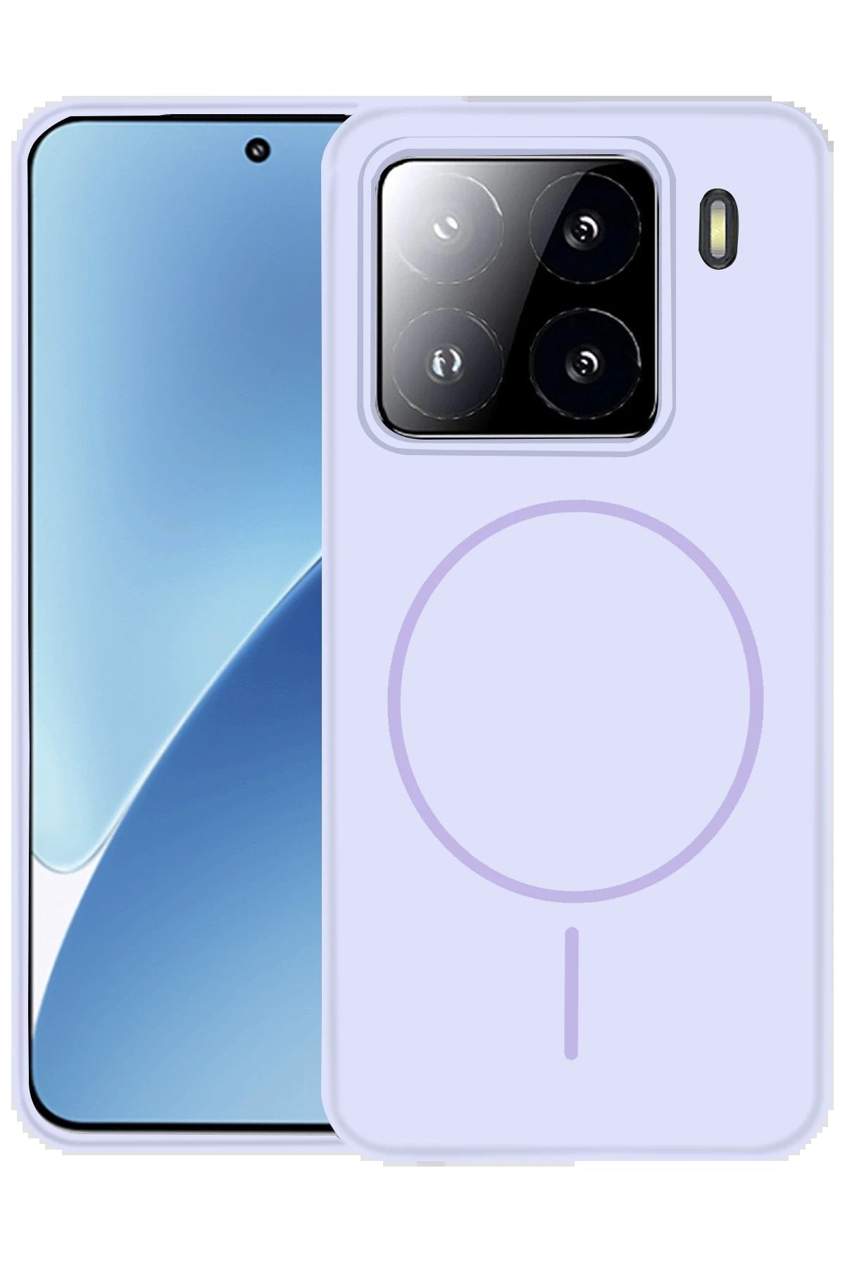 Xiaomi Mi 15 Kılıf Jully Magsafe Kapak - Lila-(5796)