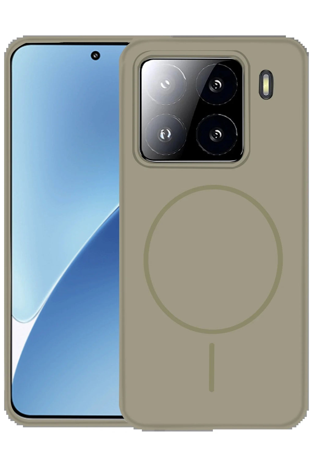 Xiaomi Mi 15 Kılıf Jully Magsafe Kapak - Çöl Titanyum-(5796)