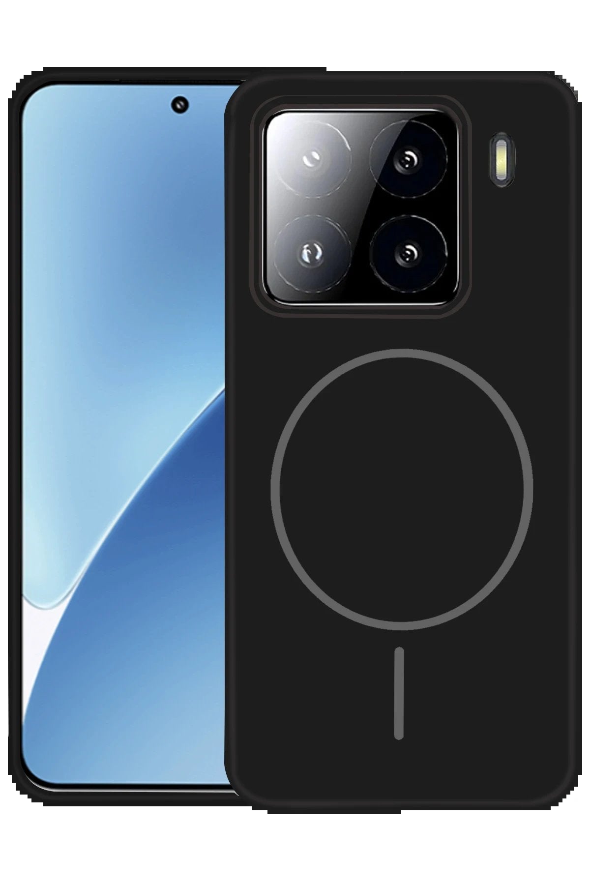 Xiaomi Mi 15 Kılıf Jully Magsafe Kapak - Siyah-(5796)