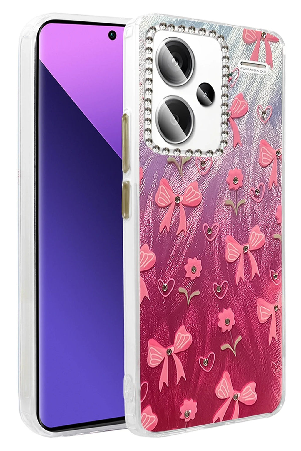 Xiaomi Redmi Note 13 Pro Plus Kılıf Blade Aynalı Desenli Kapak - Desen 3-(5796)