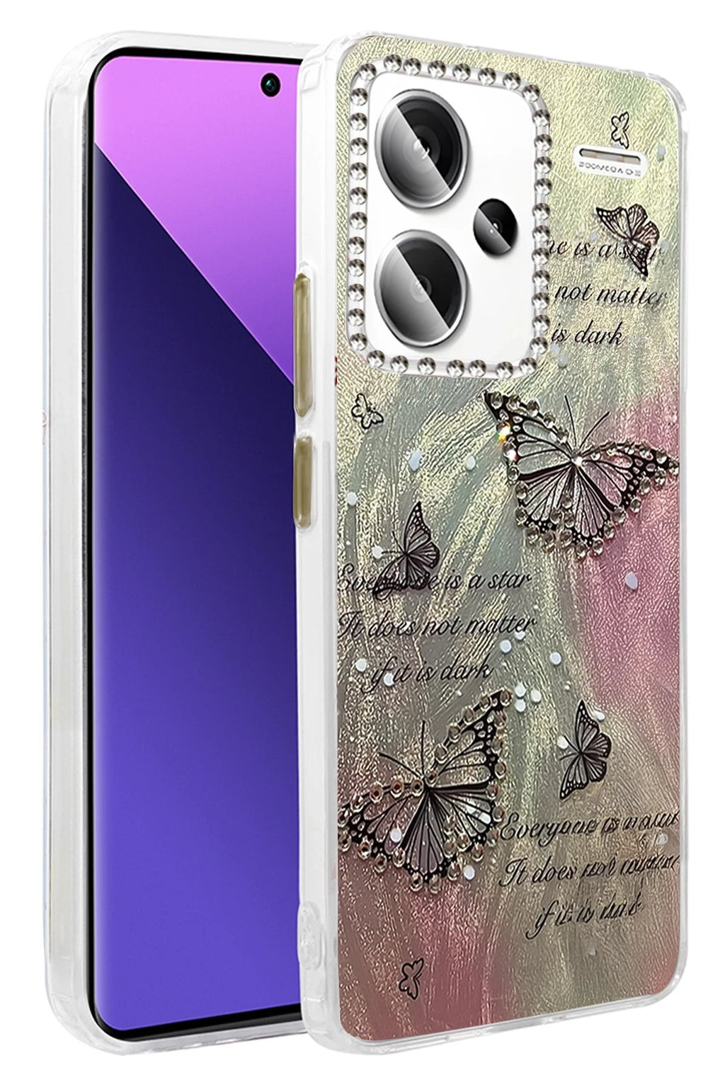 Xiaomi Redmi Note 13 Pro Plus Kılıf Blade Aynalı Desenli Kapak - Desen 6-(5796)