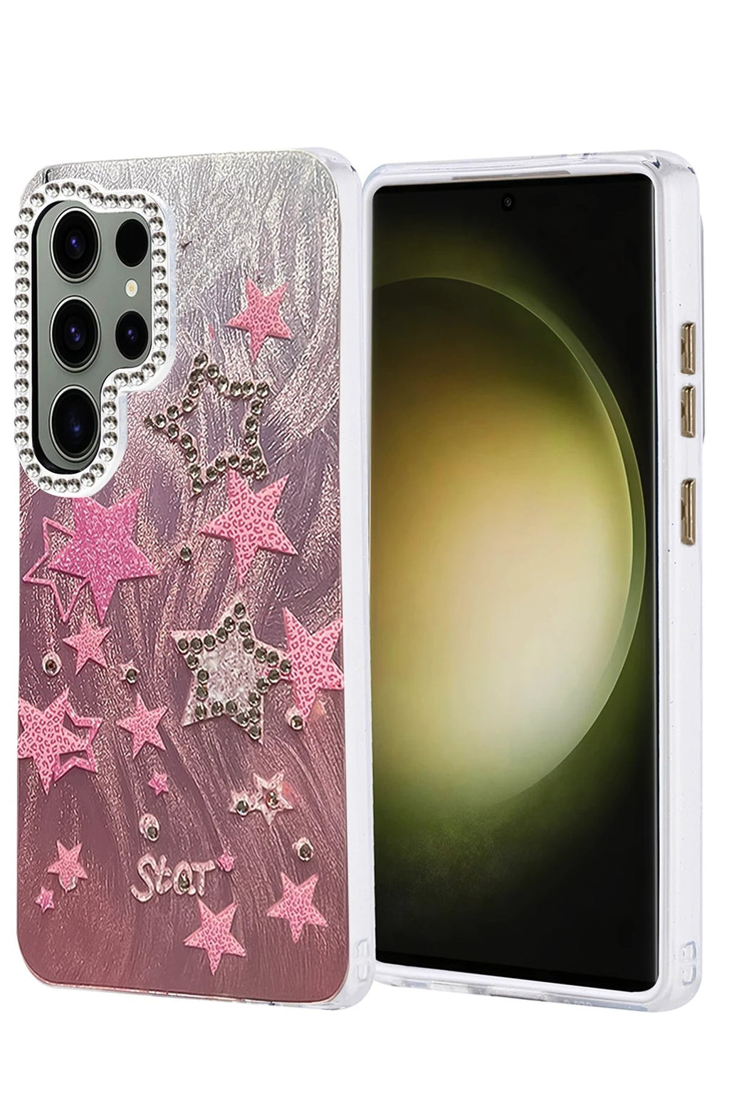 Samsung Galaxy S25 Ultra Kılıf Blade Aynalı Desenli Kapak - Desen 7-(5796)