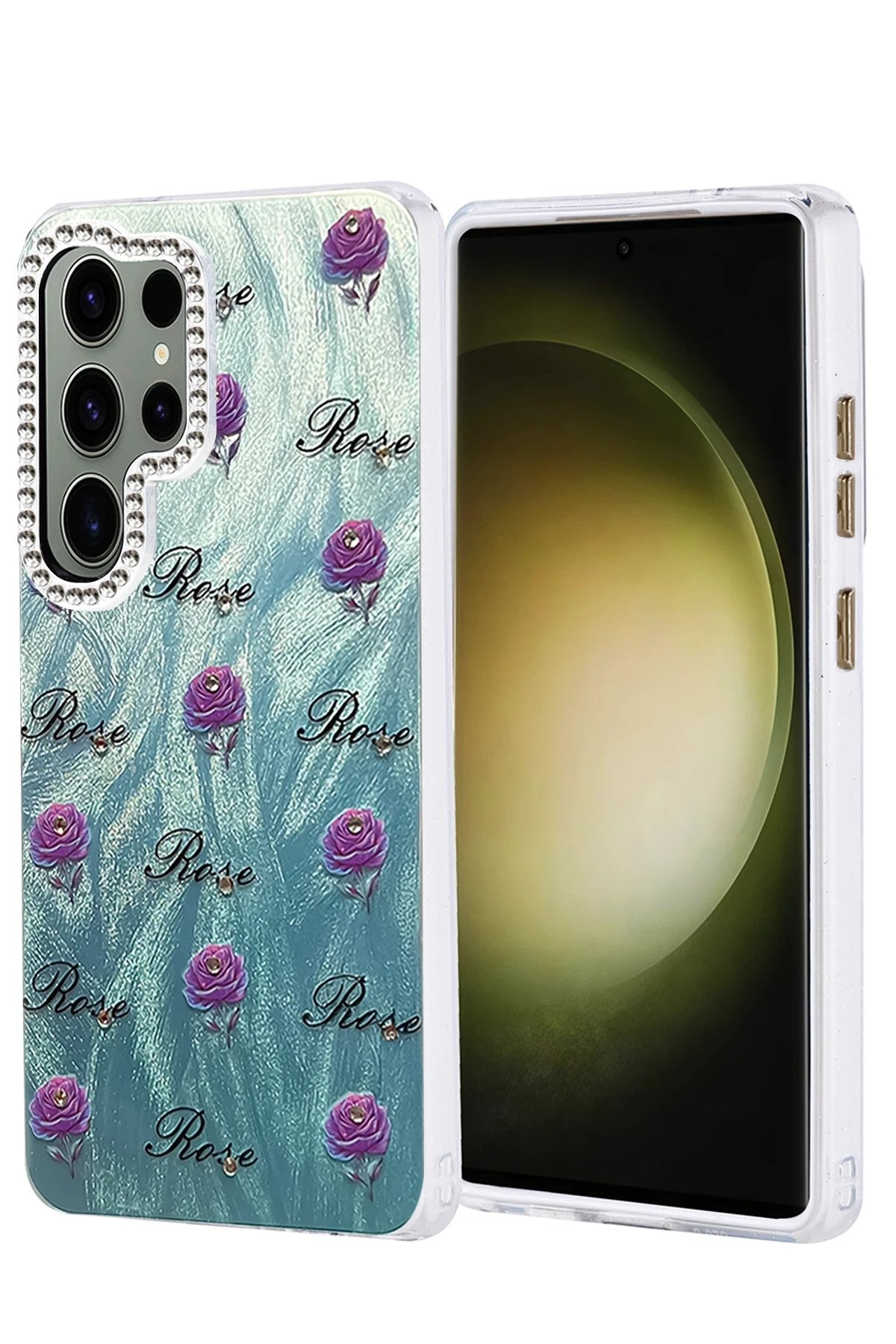 Samsung Galaxy S25 Ultra Kılıf Blade Aynalı Desenli Kapak - Desen 9-(5796)