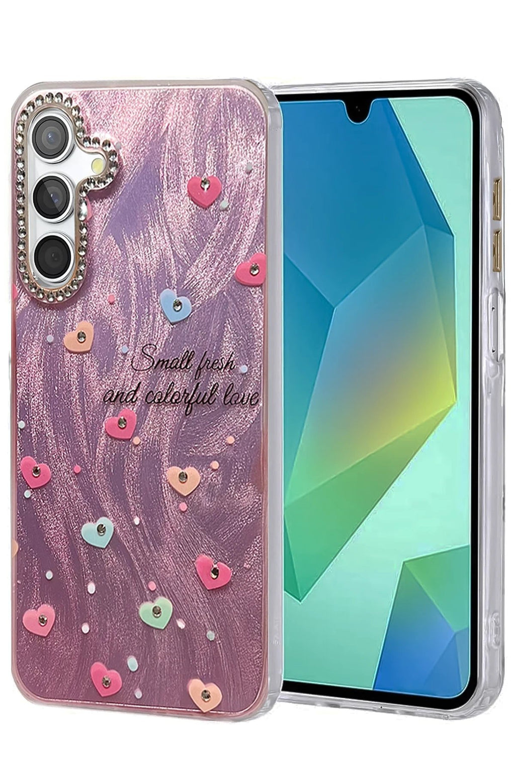 Samsung Galaxy S24 FE Kılıf Blade Aynalı Desenli Kapak - Desen 8-(5796)