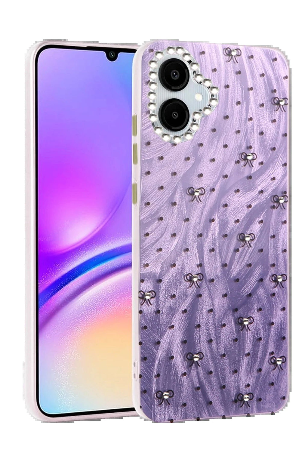 Samsung Galaxy A06 Kılıf Blade Aynalı Desenli Kapak - Desen 2-(5796)