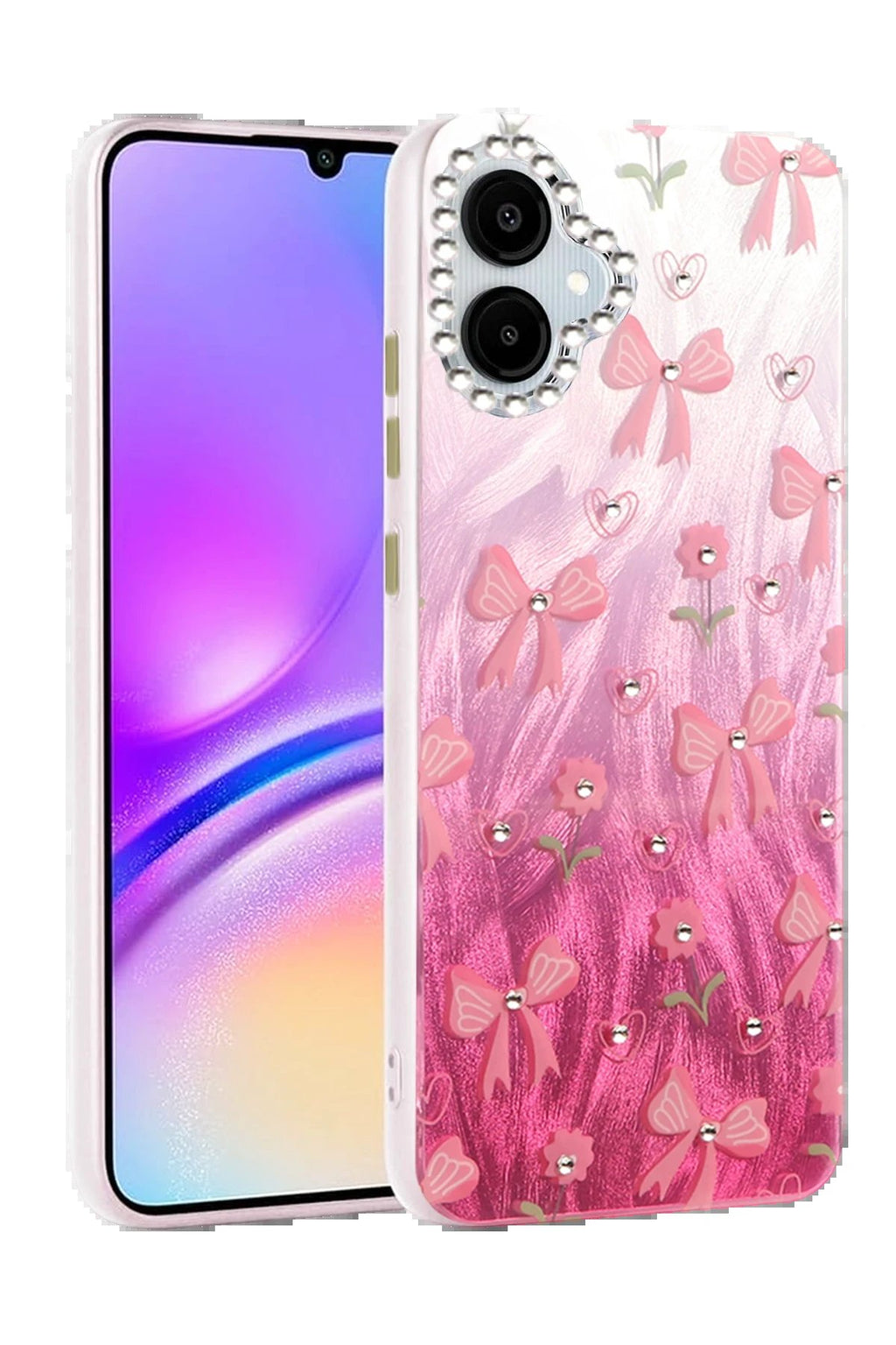 Samsung Galaxy A06 Kılıf Blade Aynalı Desenli Kapak - Desen 3-(5796)