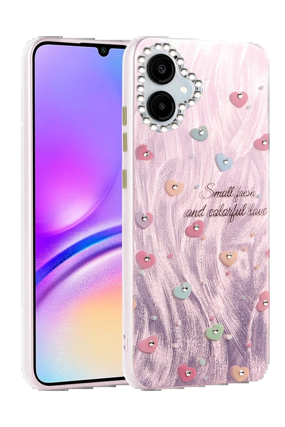 Samsung Galaxy A06 Kılıf Blade Aynalı Desenli Kapak - Desen 8-(5796)