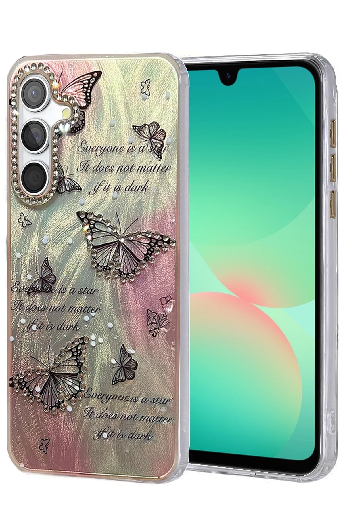 Samsung Galaxy A26 Kılıf Blade Aynalı Desenli Kapak - Desen 6-(5796)