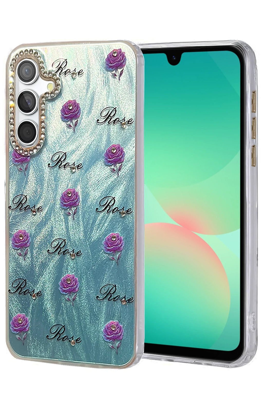 Samsung Galaxy A26 Kılıf Blade Aynalı Desenli Kapak - Desen 9-(5796)