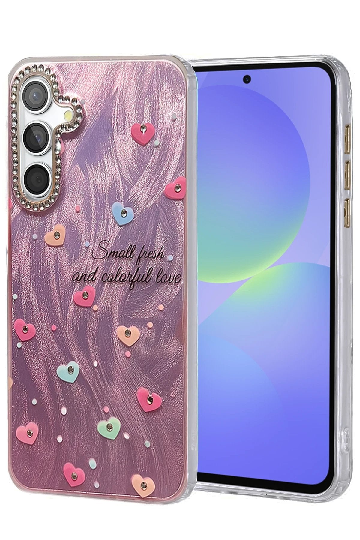 Samsung Galaxy A36 Kılıf Blade Aynalı Desenli Kapak - Desen 8-(5796)