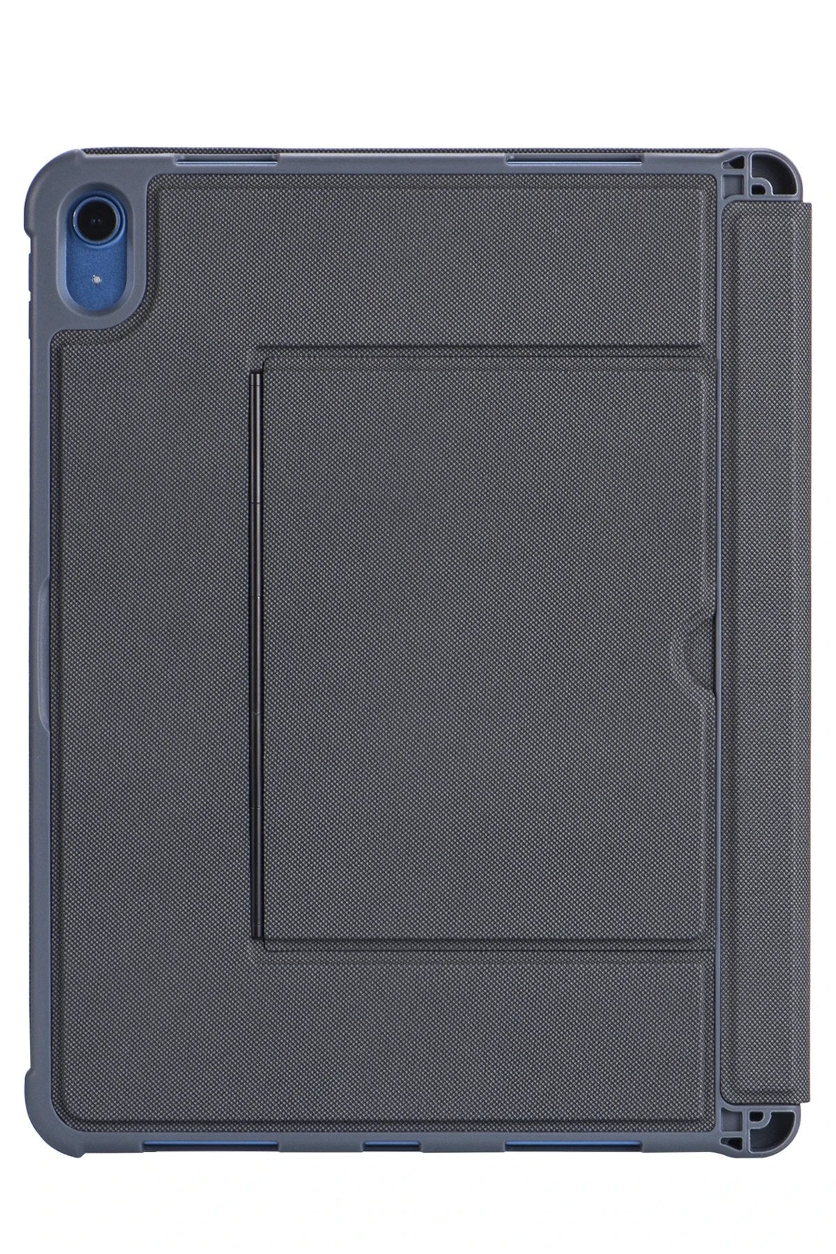 T5508D iPad 2022 10.9 (10.Nesil) Kılıf Palermo Ledli Klavyeli Standlı Tablet Kılıfı - Siyah-(5796)