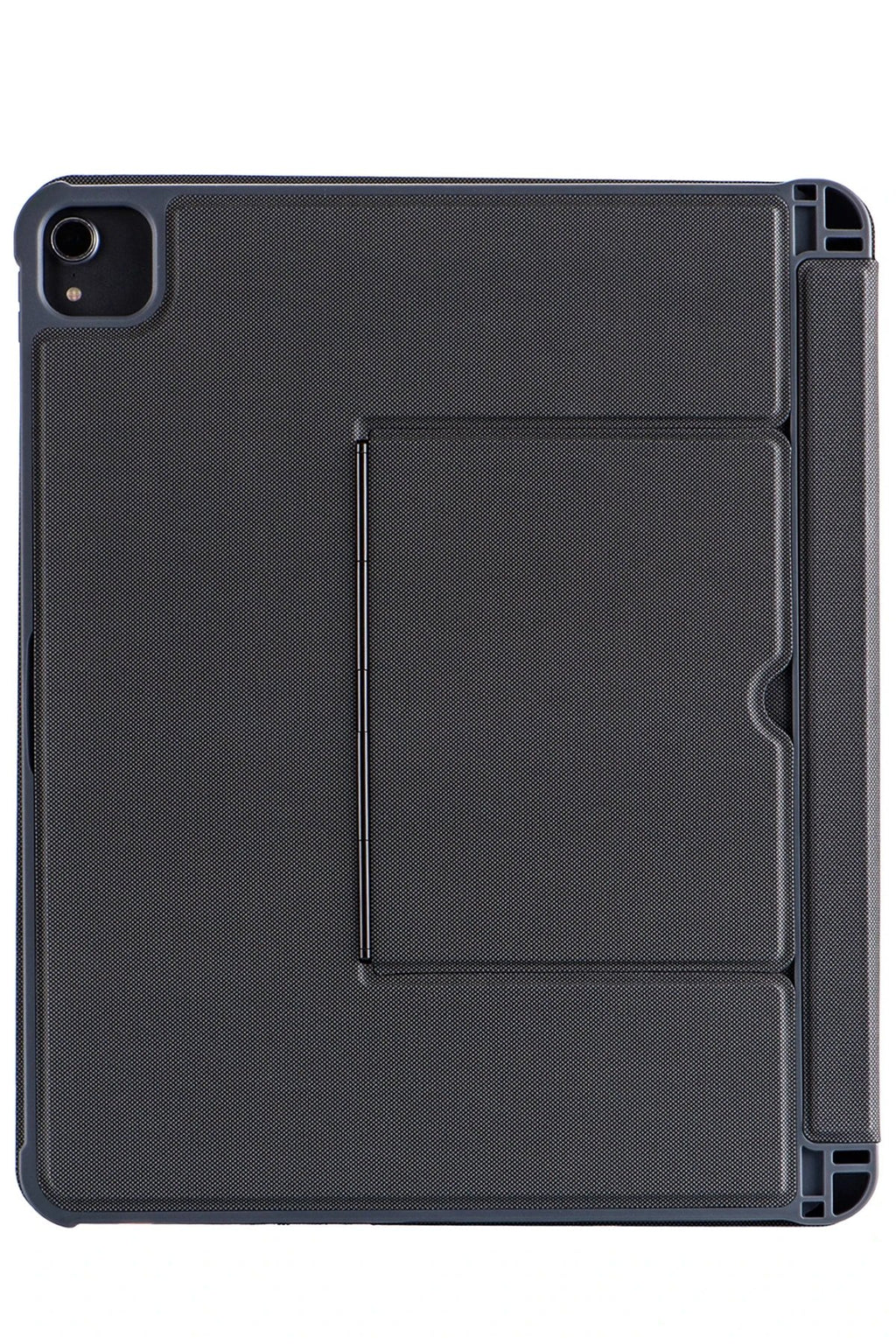 T5509D iPad Pro 12.9 (2022) Kılıf Palermo Ledli Klavyeli Standlı Tablet Kılıfı - Siyah-(5796)