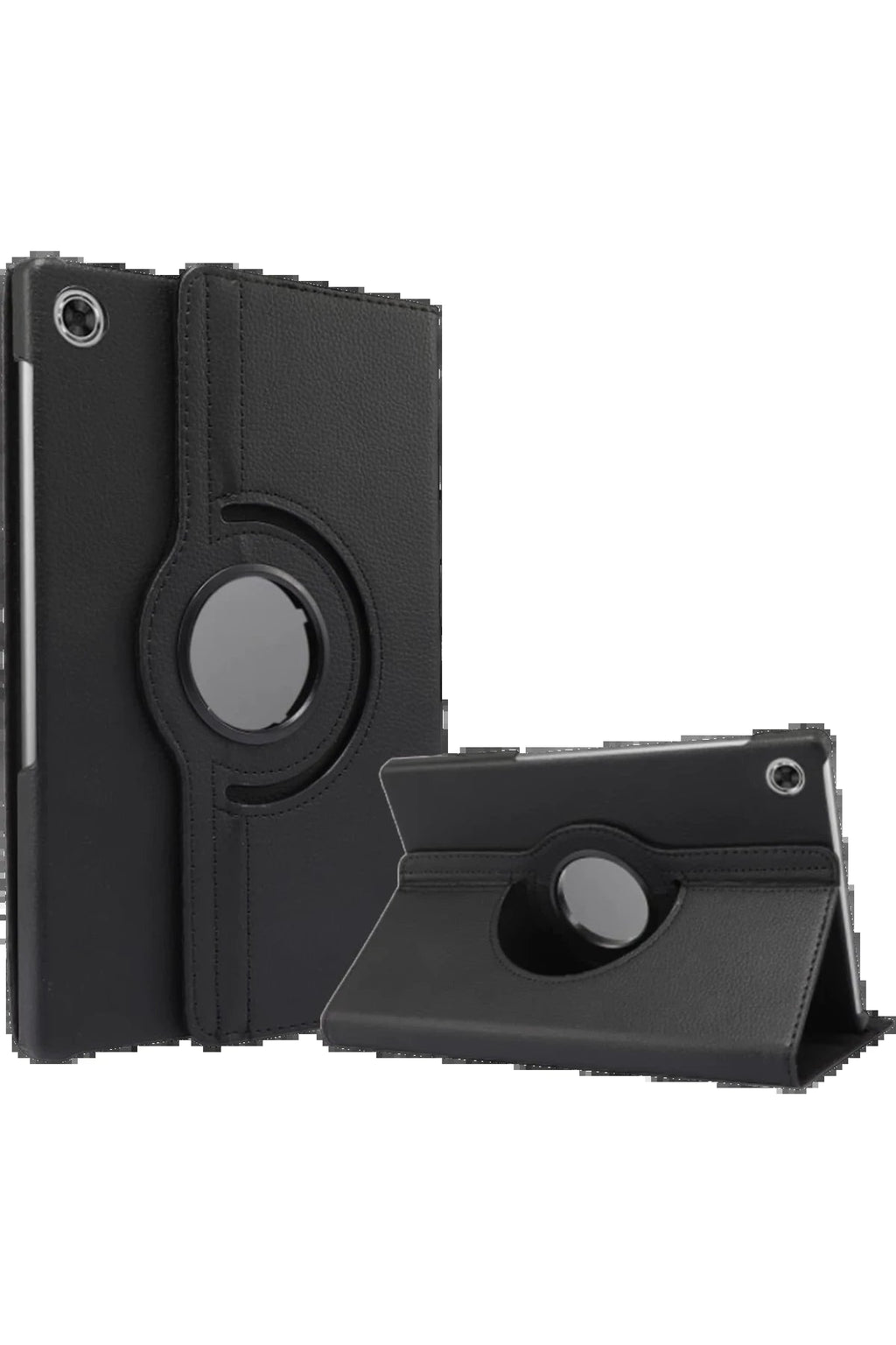 Lenovo Tab M10 TB311FU Kılıf 360 Tablet Deri Kılıf - Siyah-(5796)