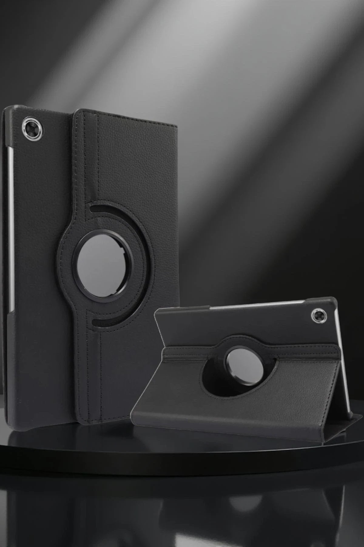 Lenovo Tab M10 TB311FU Kılıf 360 Tablet Deri Kılıf - Pembe-(5796)