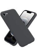 iPhone 16E Kılıf First Silikon - Gri-(5796)