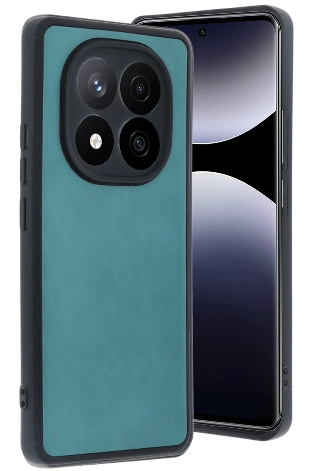 Xiaomi Redmi Note 14 Pro 5G Kılıf Aras Deri Kapak - Açık Yeşil-(5796)