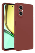 Realme 12 Lite Kılıf First Silikon - Bordo-(5796)