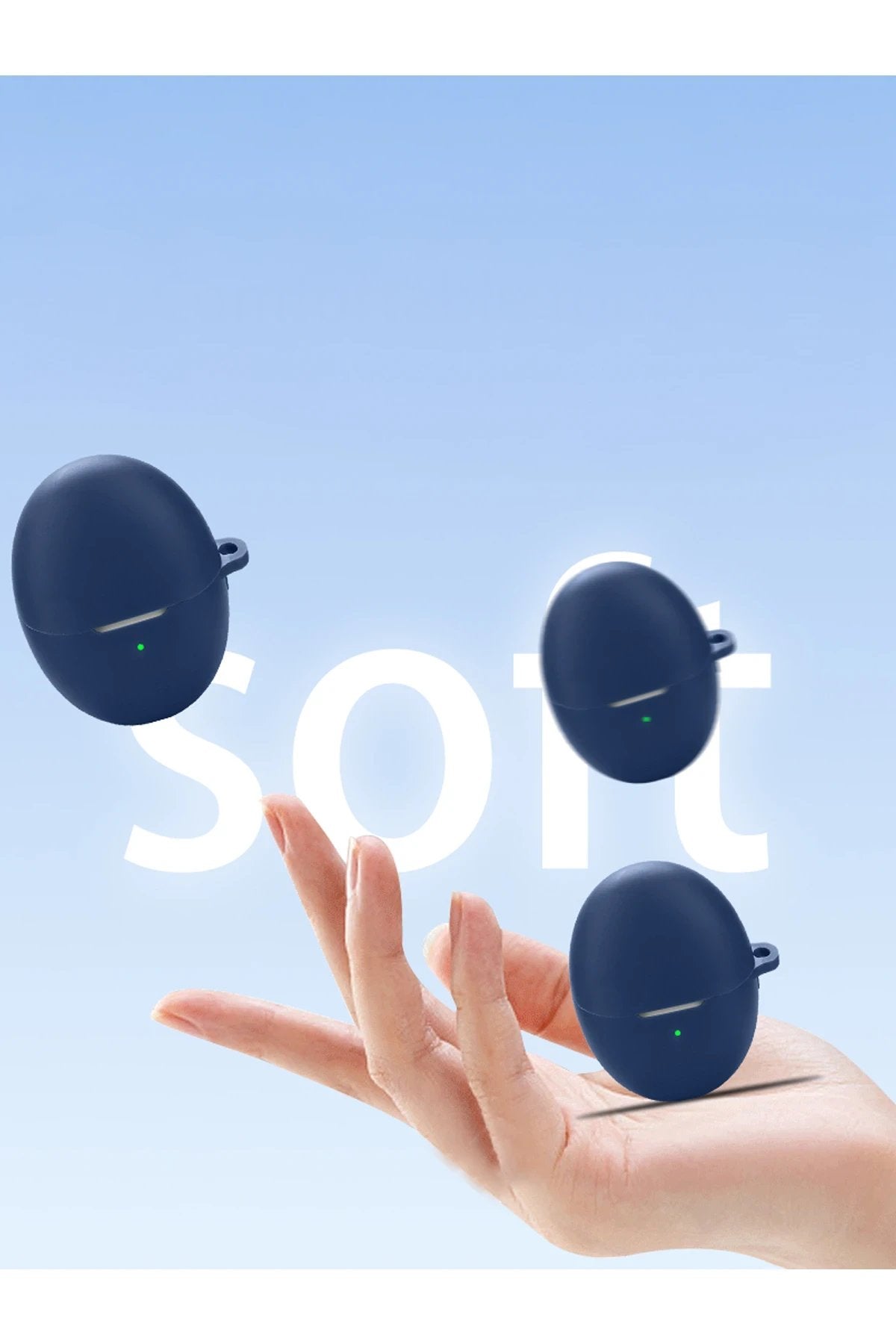 Huawei FreeBuds 6 Hang Kılıf - Siyah-(5796)