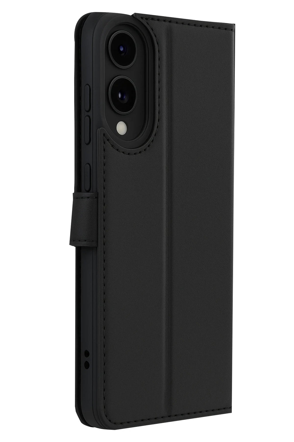 Samsung Galaxy S25 Edge Trend S Plus Kapaklı Kılıf - Siyah-(5796)