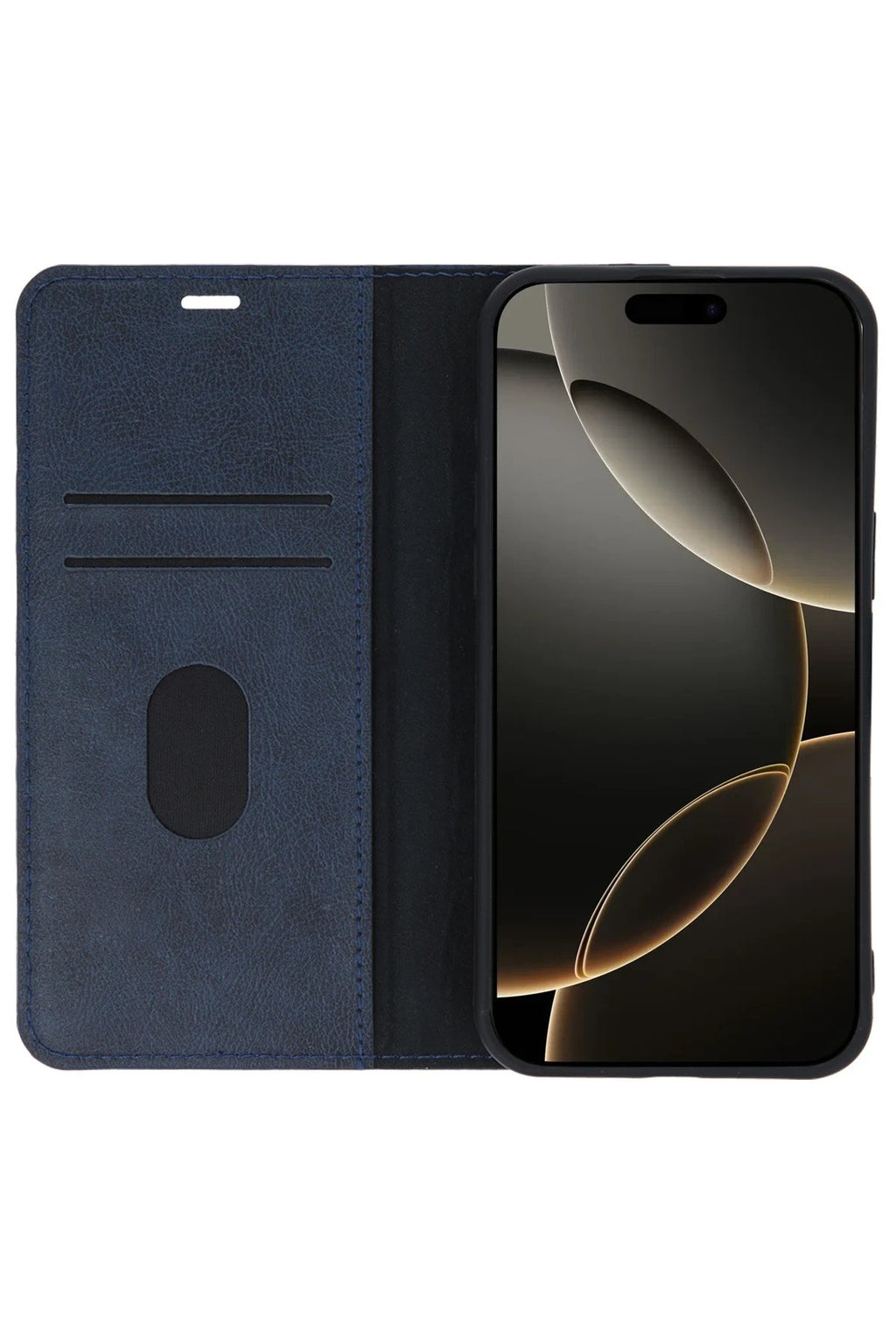 iPhone 15 Pro Max Kılıf Trend S Plus Kapaklı Kılıf - Koyu Yeşil-(5796)