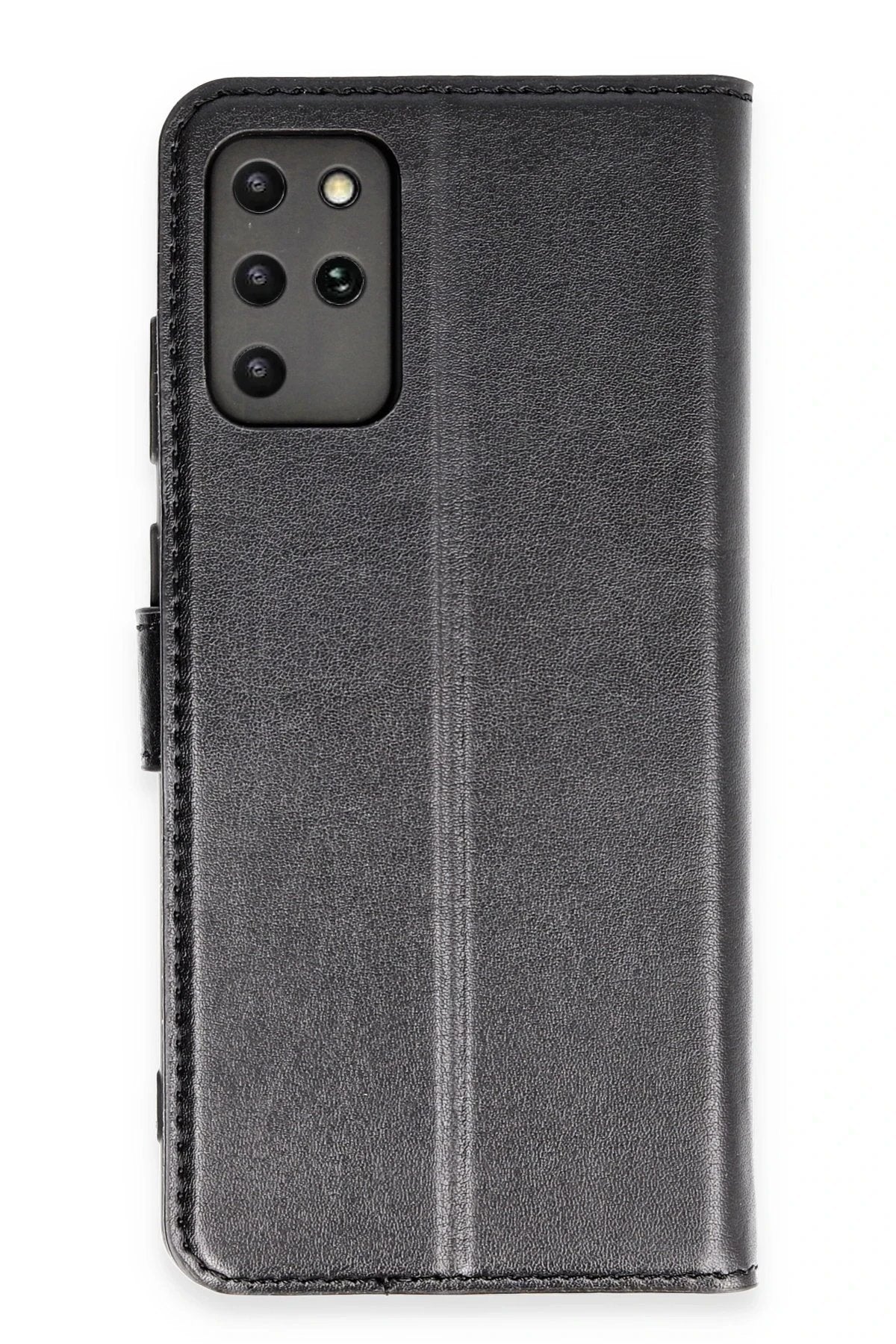 Samsung Galaxy S20 Plus Trend S Plus Kapaklı Kılıf - Siyah-(5796)