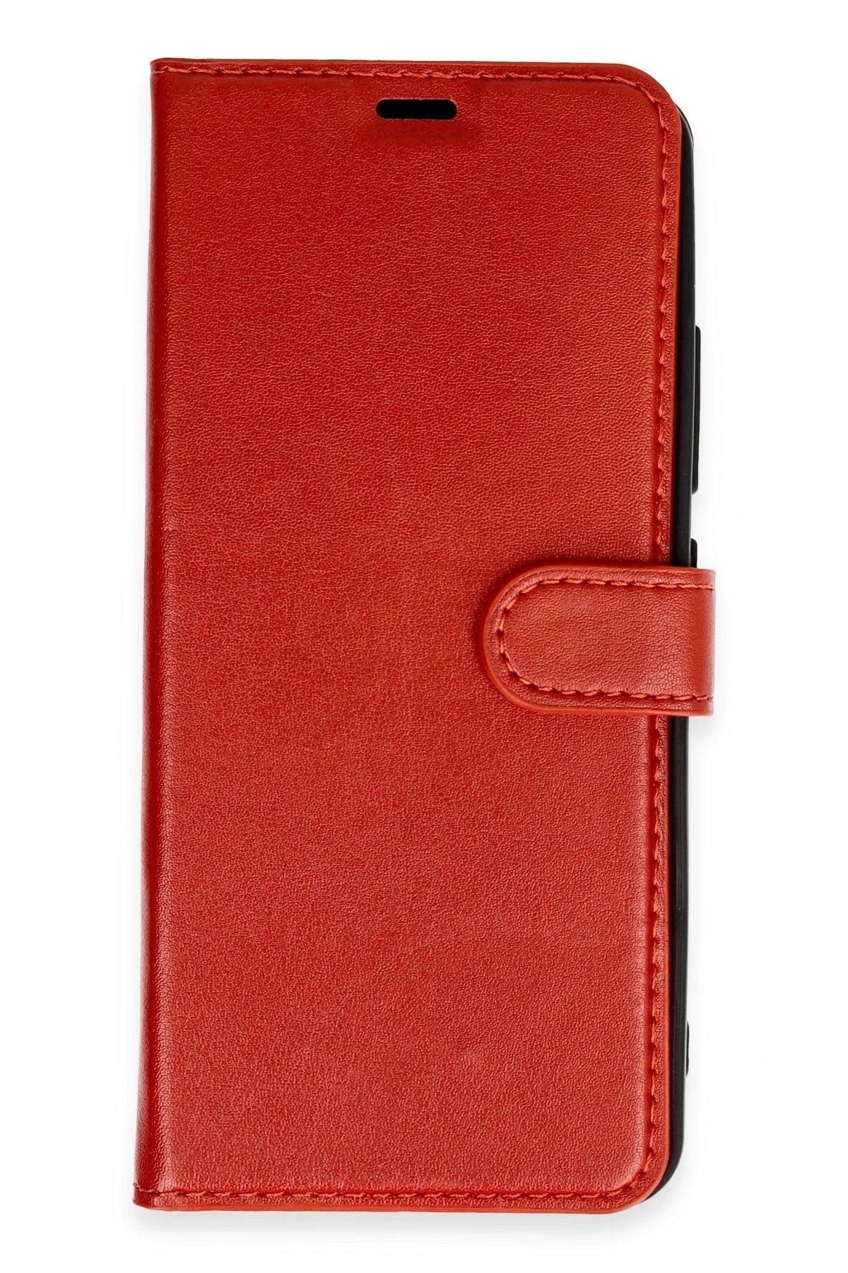 Realme 9i 4G Trend S Plus Kapaklı Kılıf - Kırmızı-(5796)