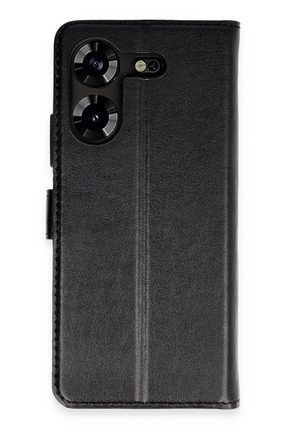 Tecno Pova 5 Kılıf Trend S Plus Kapaklı Kılıf - Siyah-(5796)