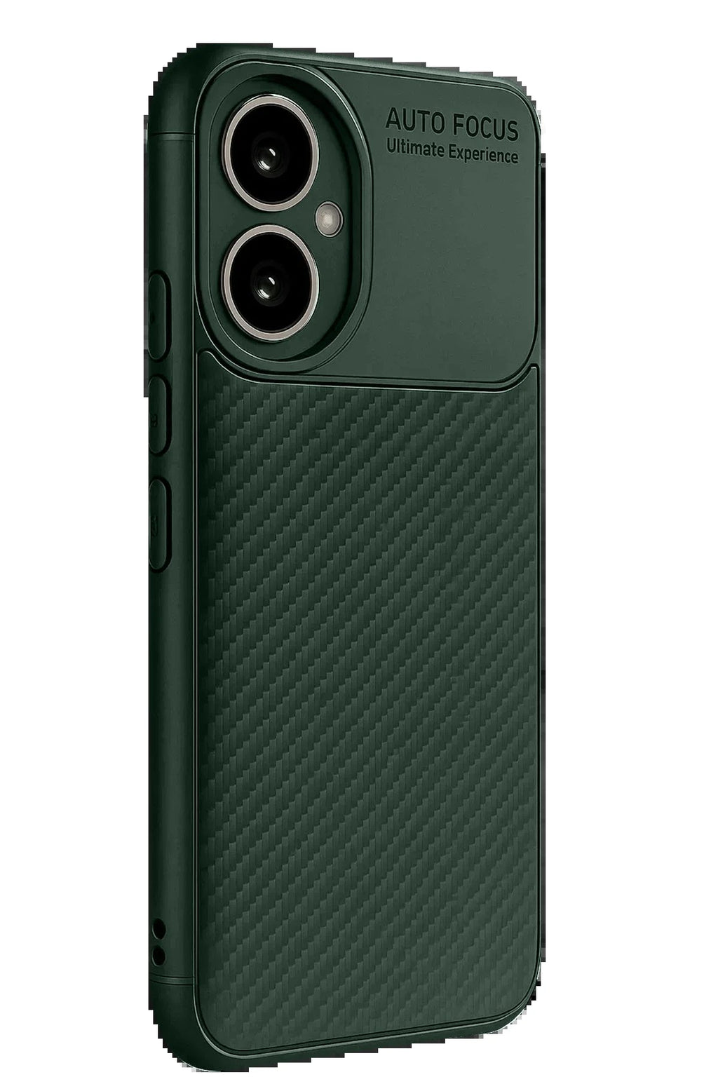 Honor 400 Kılıf Auto Focus Karbon Kapak - Koyu Yeşil-(5796)