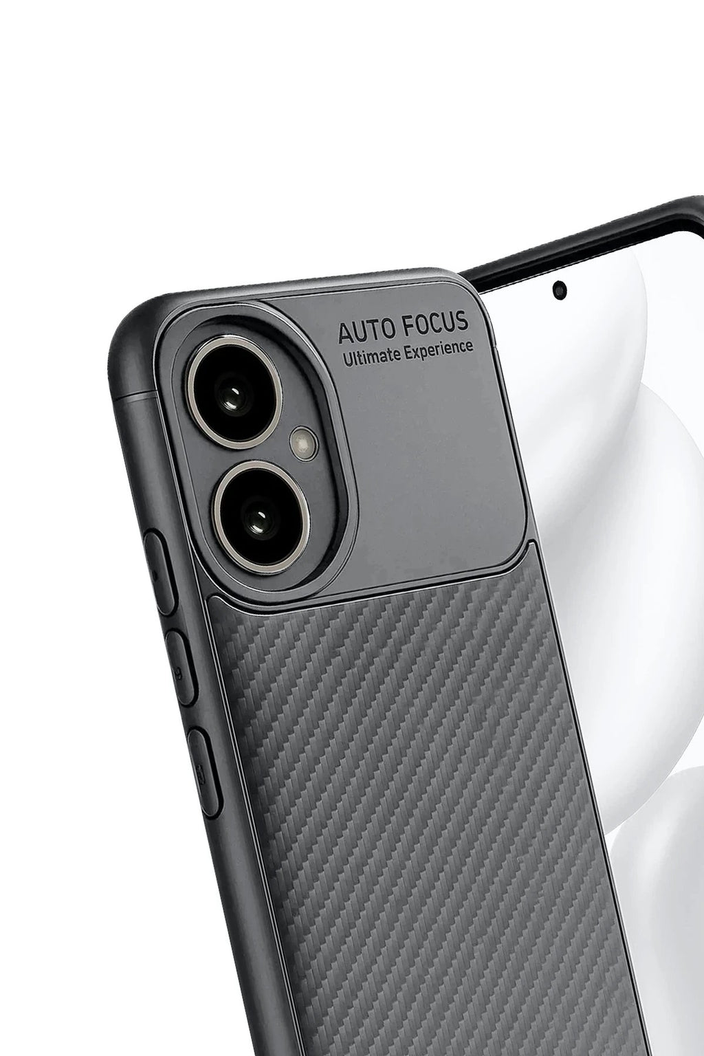 Honor 400 Kılıf Auto Focus Karbon Kapak - Gri-(5796)