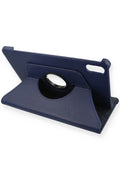 Xiaomi Redmi Pad 2 Kılıf 360 Tablet Deri Kılıf - Lacivert-(5796)