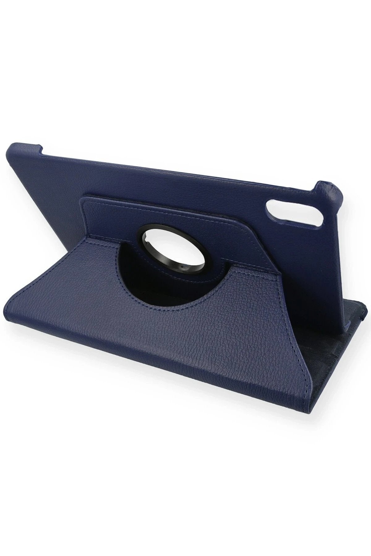 Xiaomi Redmi Pad 2 Kılıf 360 Tablet Deri Kılıf - Lacivert-(5796)