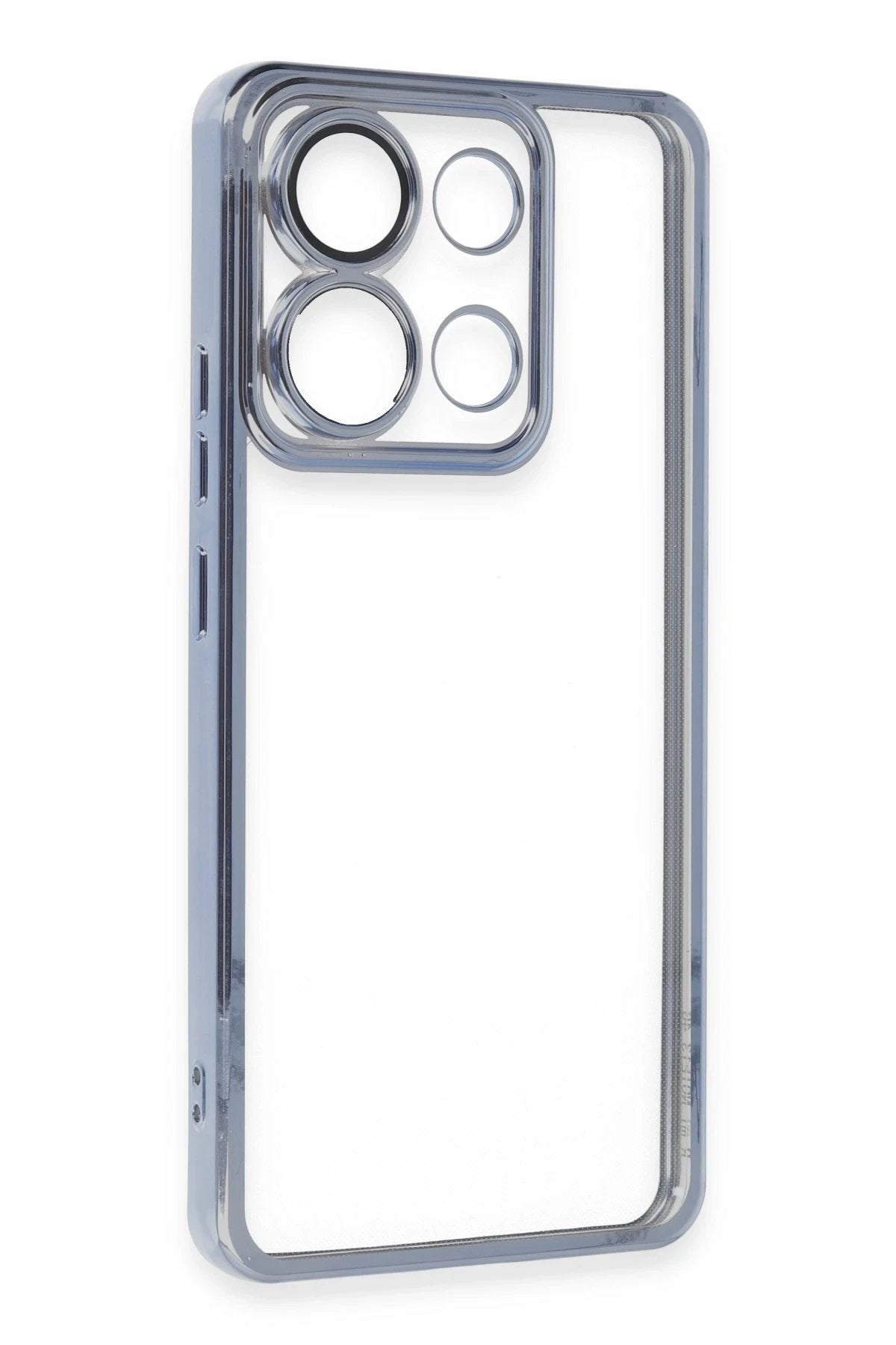 Xiaomi Poco X6 Pro Kılıf Lensli Silikon - Açık Mavi-(5796)