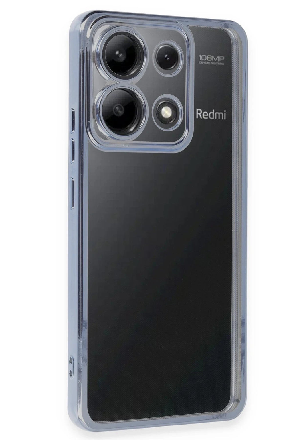 Xiaomi Poco X6 Pro Kılıf Lensli Silikon - Açık Mavi-(5796)