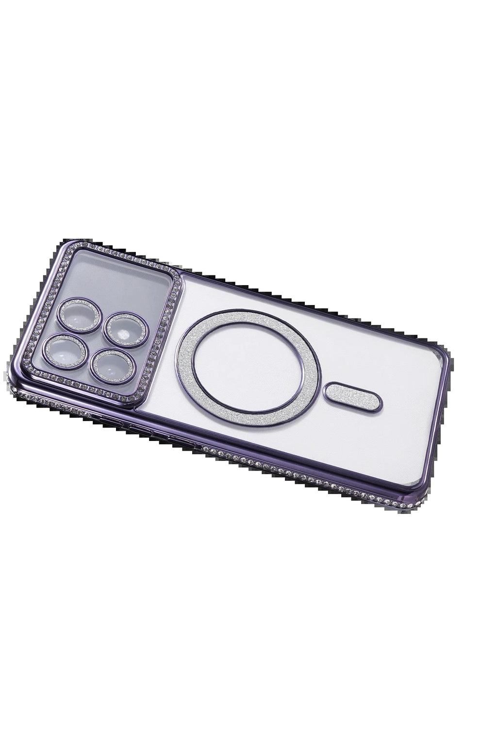 Xiaomi Poco X6 Pro Joke Simli Magneticsafe Kılıf - Derin Mor-(5796)