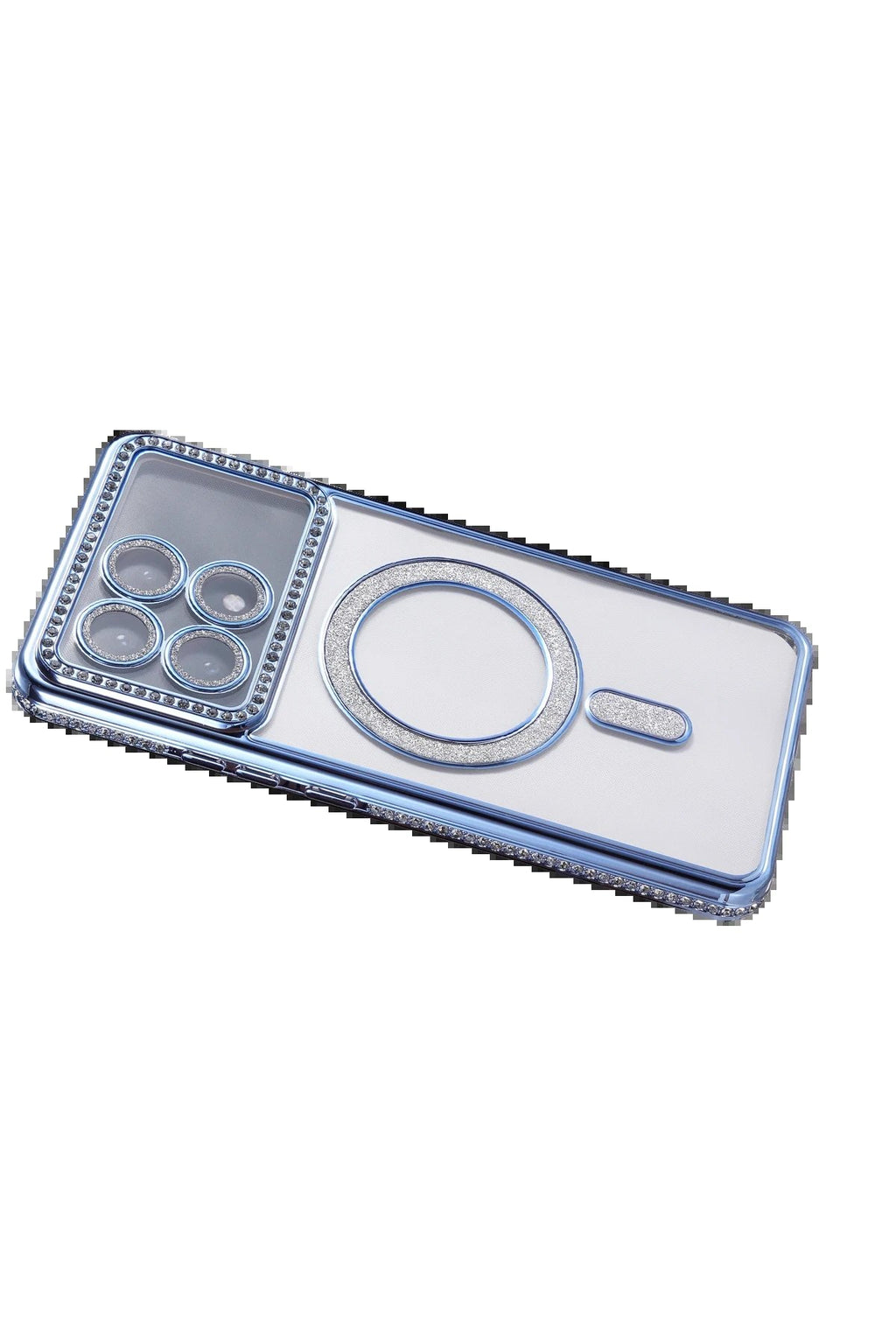 Xiaomi Poco X6 Pro Joke Simli Magneticsafe Kılıf - Mavi-(5796)